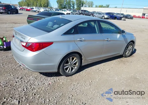 2013 Hyundai Sonata Gls from USA, damaged, VIN 5NPEB4AC8DH721837